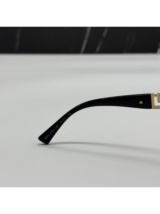 Versace VE3383 GB1 Black Cat Eye Women Eyeglasses Authentic NEW